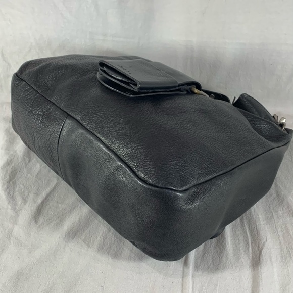 DEAN Authentic Black Leather Tote Shoulder Bag - Picture 10 of 16